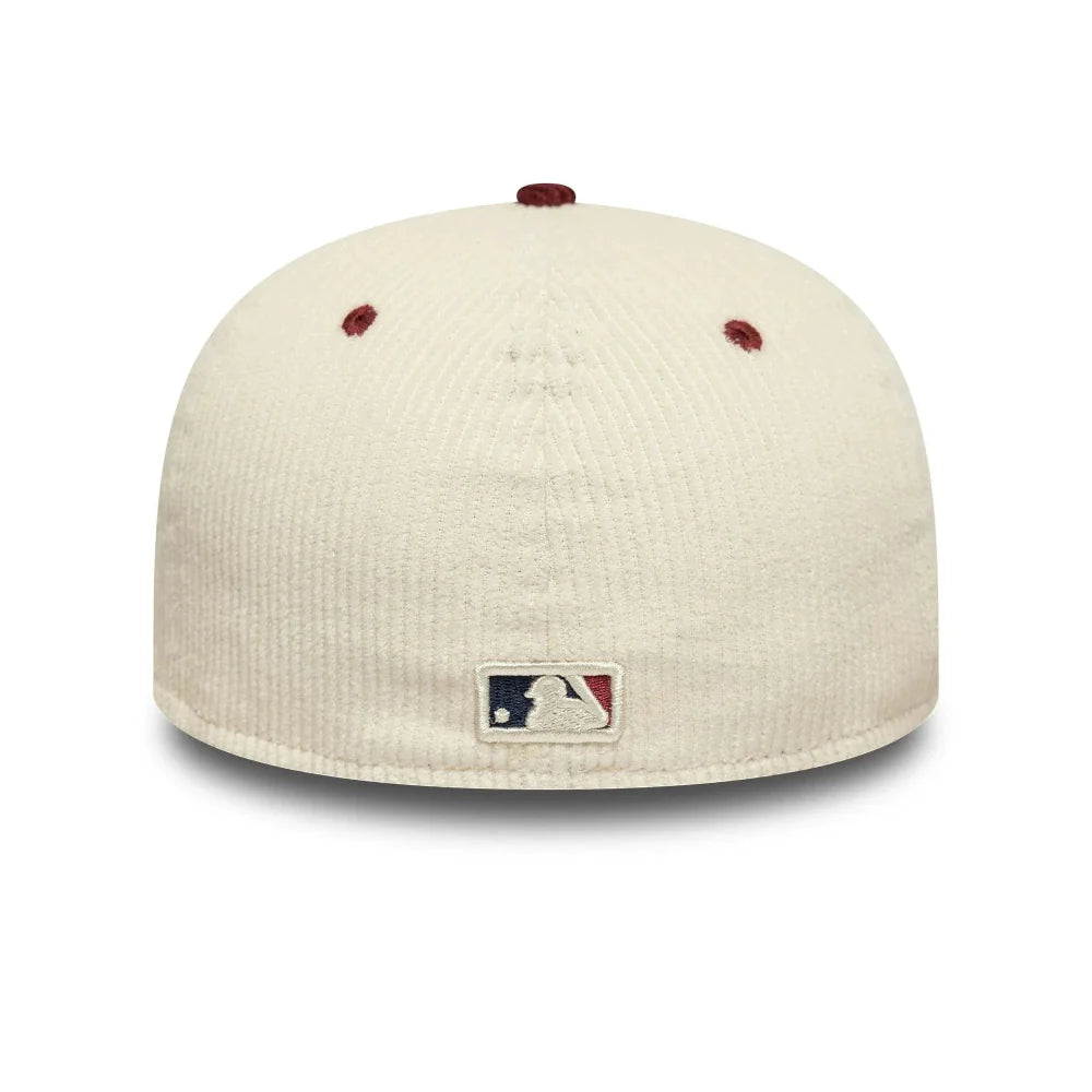New Era - 59Fifty Fitted Cord New York Yankees Low Profile Cap - Red/Cream